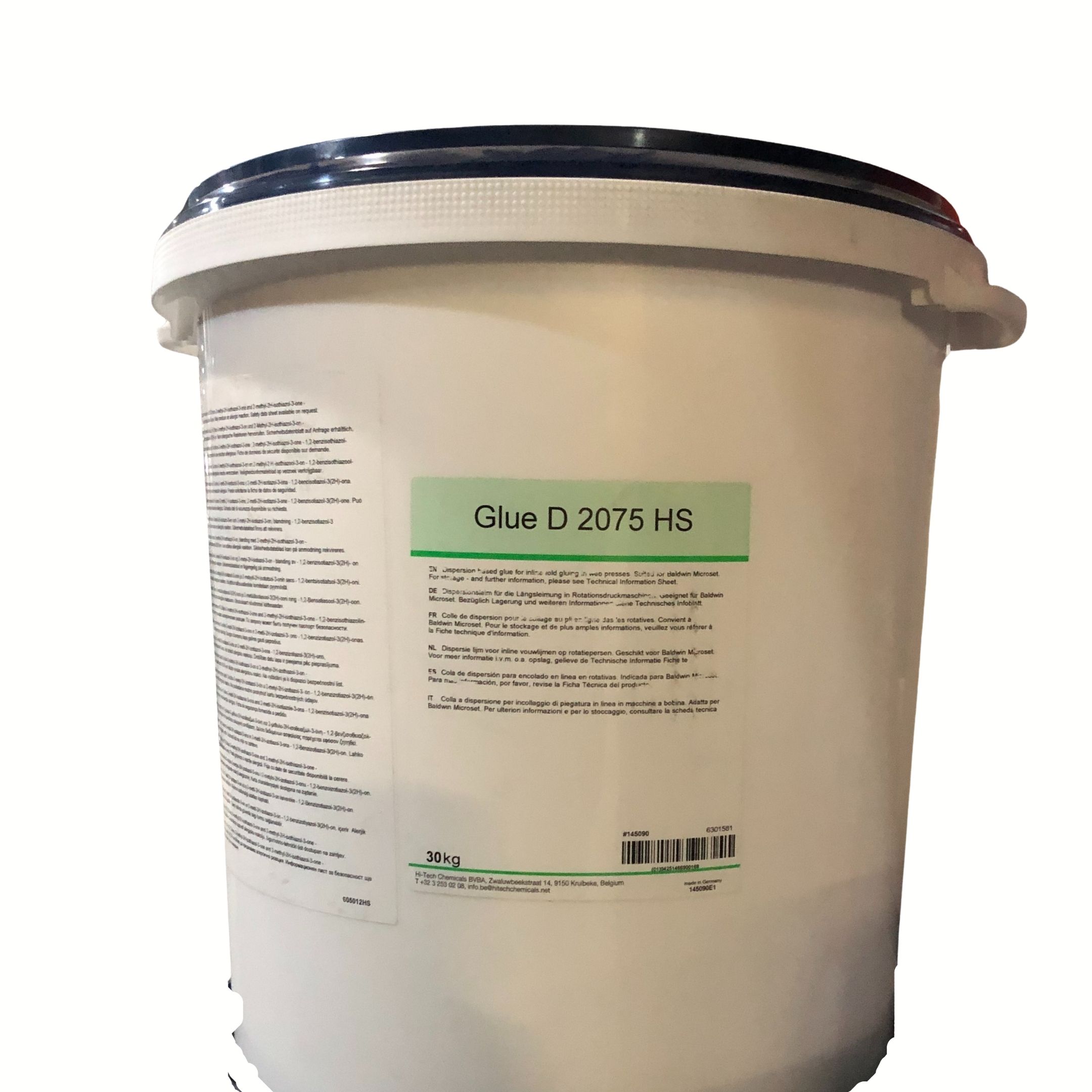 GLUE D 2075 HS Воднодисперсійний клей для інлайн нанесення в фальц системах ротаційного друку