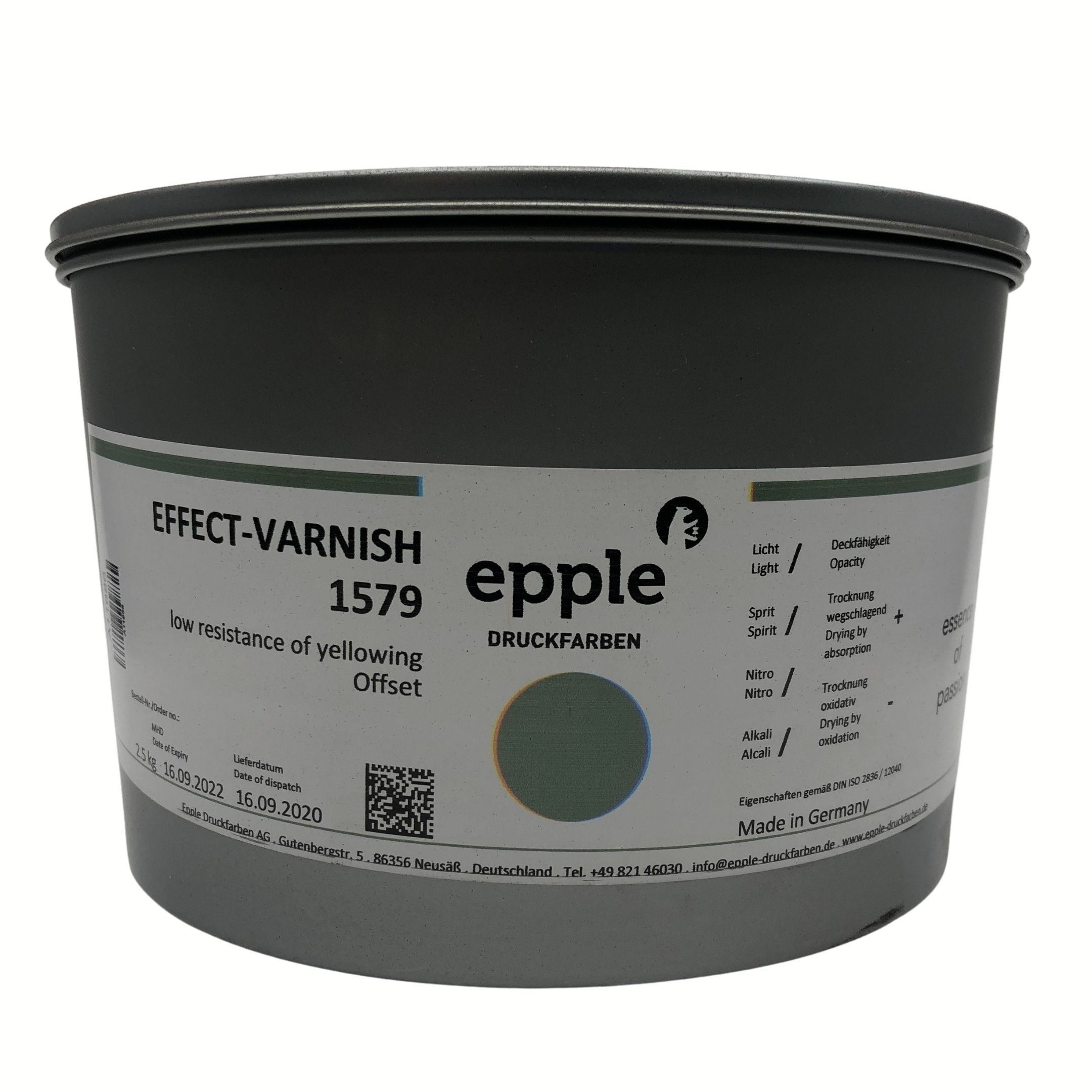 EFFECT VARNISH 1579 Гібридний офсетний лак