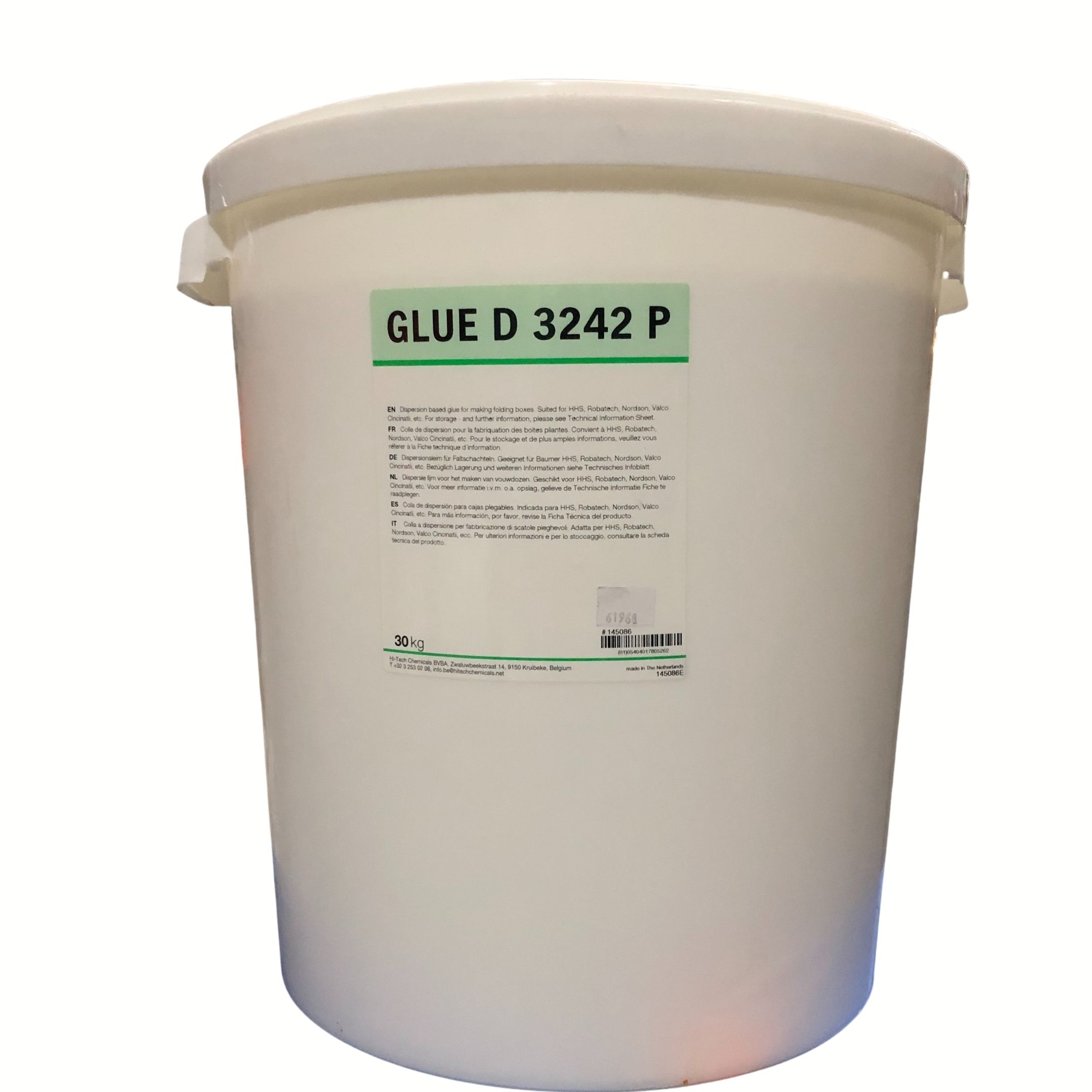 GLUE D 3242 Р Воднодисперсійний клей для виготовлення упаковки